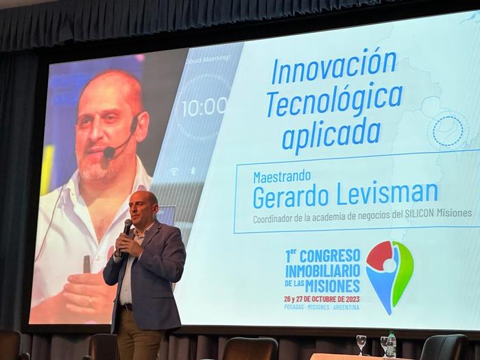 Gerardo Levisman en el Congreso Inmobiliario de las Misiones